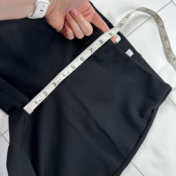 Vince Leggings Womens Medium Black Pull On Classic Stretch Ponte Knit Minimalist - Picture 9 of 12